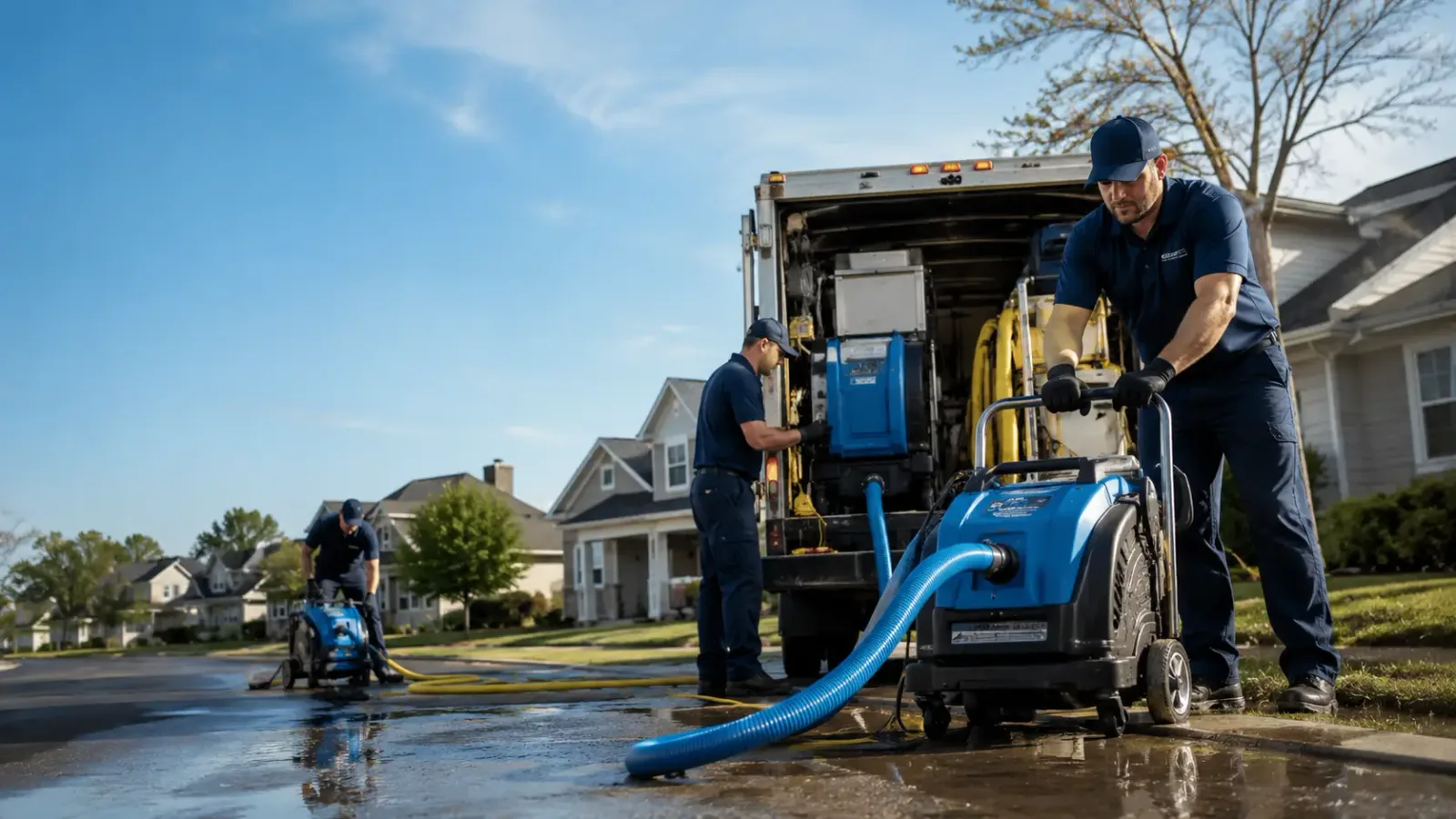 Flood Damage Cleanup in Brooklyn, IN